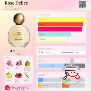 Rose Délice Edeniste